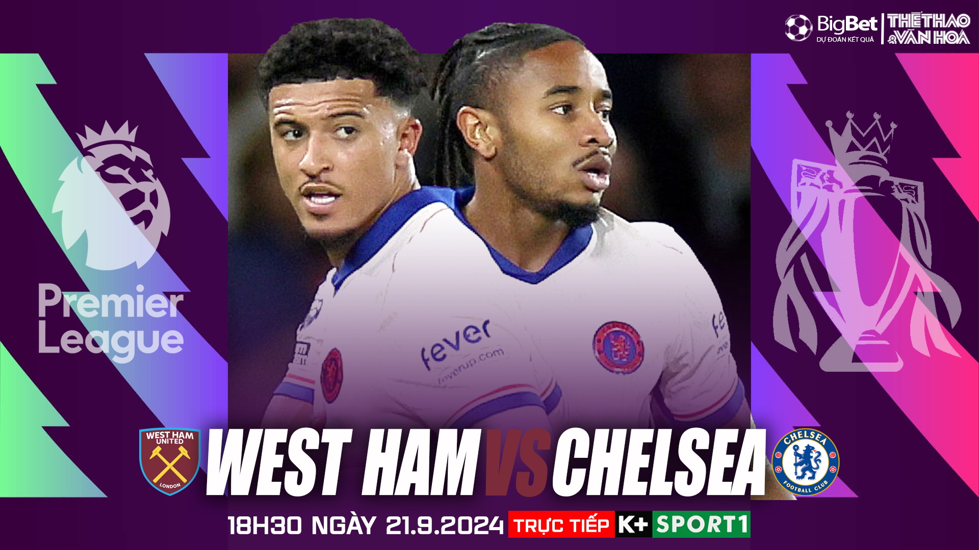 Nhận định, soi tỷ lệ West Ham vs Chelsea (18h30, 21/9), vòng 5 Ngoại hạng Anh - Ảnh 1.