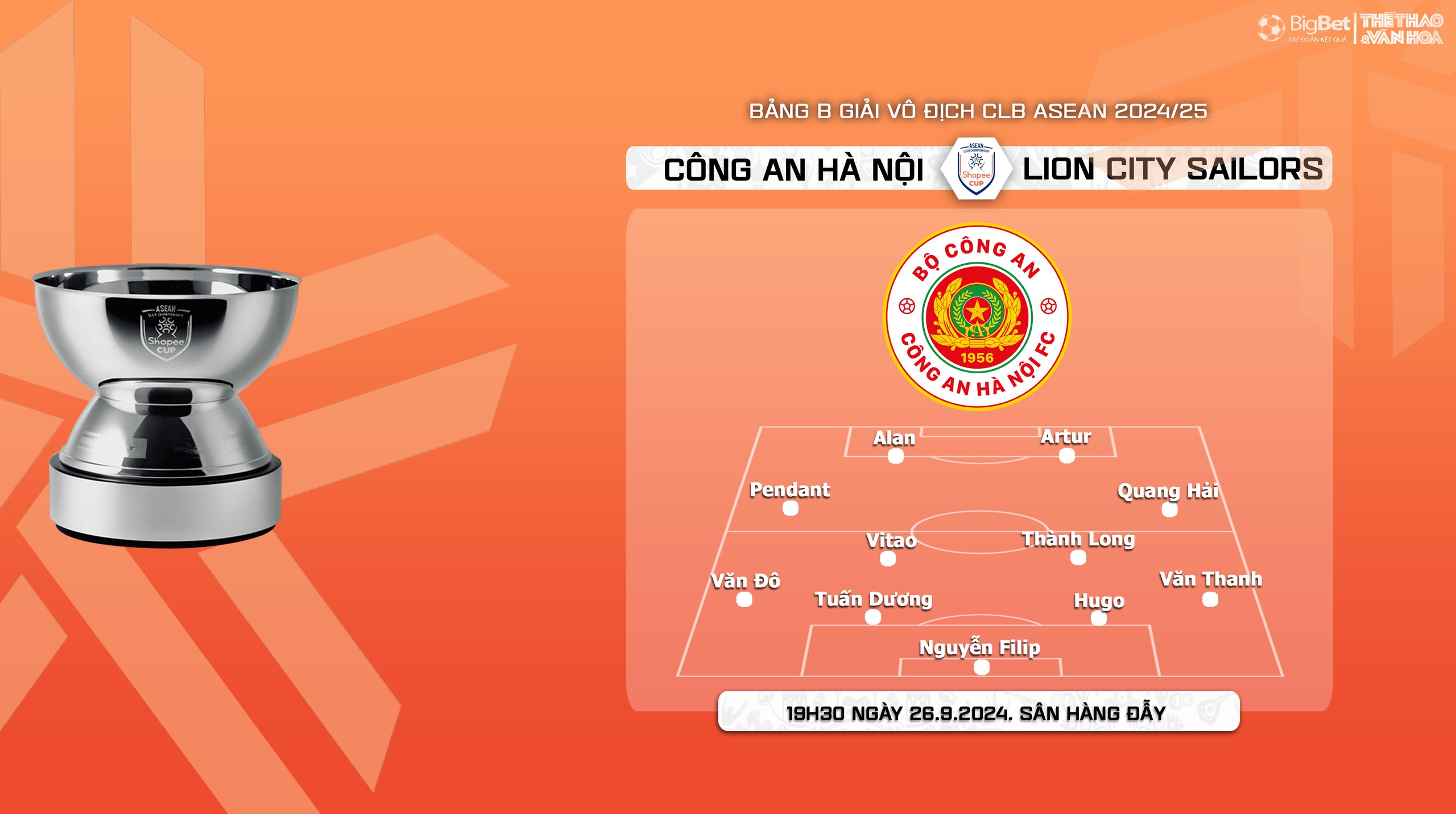 Nhận định CAHN vs Lion City (19h30, 26/9), vòng bảng giải các CLB ASEAN - Ảnh 4.