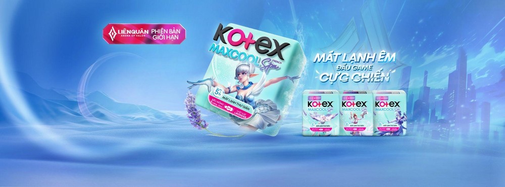 Kotex và Liên Quân Mobile khởi động Đại Chiến MaxCool cùng phiên bản “nữ tướng” giới hạn - Ảnh 1.