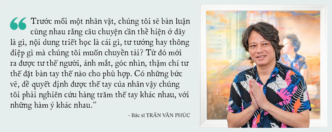 Họa sĩ Nguyễn Thu Hà và Bản giao hưởng của những vệt loang - Ảnh 6.