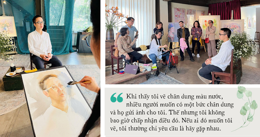 Họa sĩ Nguyễn Thu Hà và Bản giao hưởng của những vệt loang - Ảnh 4.