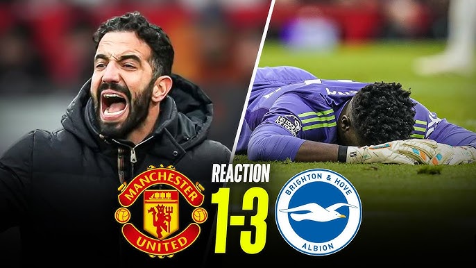 Onana 'tấu hài', Amad Diallo bất lực, MU thua đau Brighton ngay tại Old Trafford - Ảnh 1.