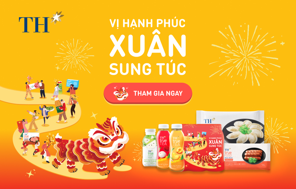 Gom hạnh phúc ngập tràn với quà tặng tốt cho sức khỏe đón TẾT 2025 của các nhãn hàng đồ uống TH - Ảnh 1.