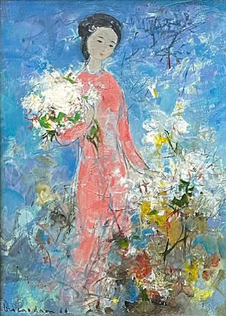 Tranh của 'Tứ kiệt trời Âu' – 'Phổ - Thứ - Lựu – Đàm' trưng bày tại Hà Nội - Ảnh 4.