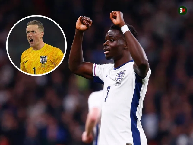 Saka và thủ môn Pickford lập thành tích đặc biệt ấn tượng trong chiến thắng 3-0 của tuyển Anh trước xứ Wales