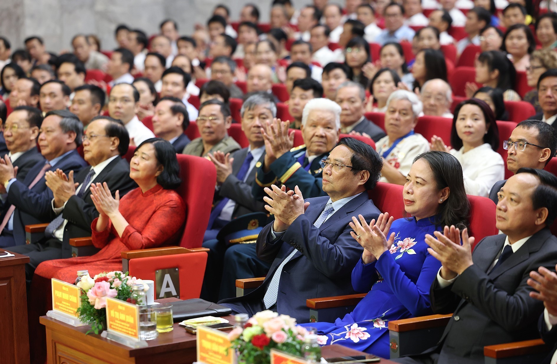 Thủ tướng Phạm Minh Chính dự Đại hội Thi đua yêu nước thành phố Hà Nội - Ảnh 1.