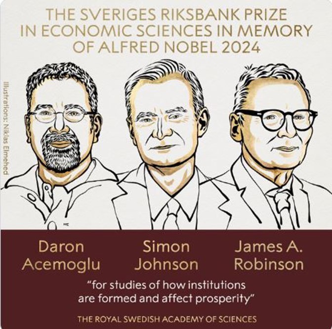 Giải Nobel Kinh tế 2025 và các giải Nobel Kinh tế trong 10 năm gần đây - Ảnh 3.