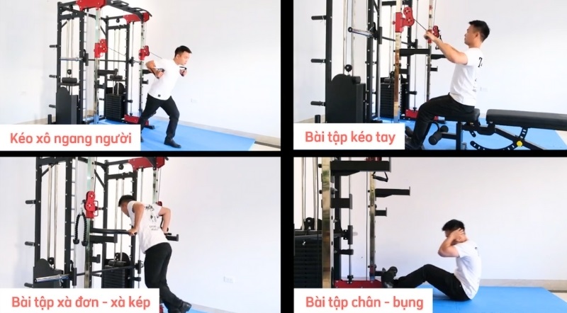 Khám phá giàn tạ đa năng: Bí quyết sở hữu thân hình săn chắc ngay tại nhà - Ảnh 2.