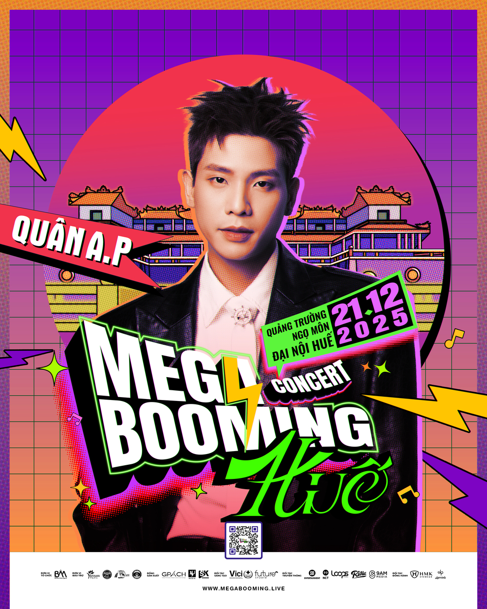 Lễ bế mạc năm Du lịch Quốc gia - Huế 2025: Mega Booming Day 2 tái xuất với 21 nghệ sĩ - Ảnh 3.