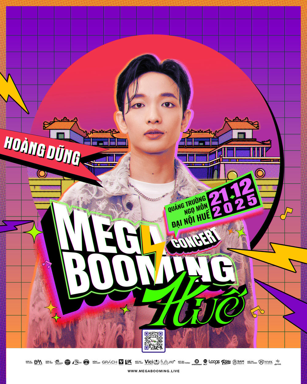 Lễ bế mạc năm Du lịch Quốc gia - Huế 2025: Mega Booming Day 2 tái xuất với 21 nghệ sĩ - Ảnh 2.