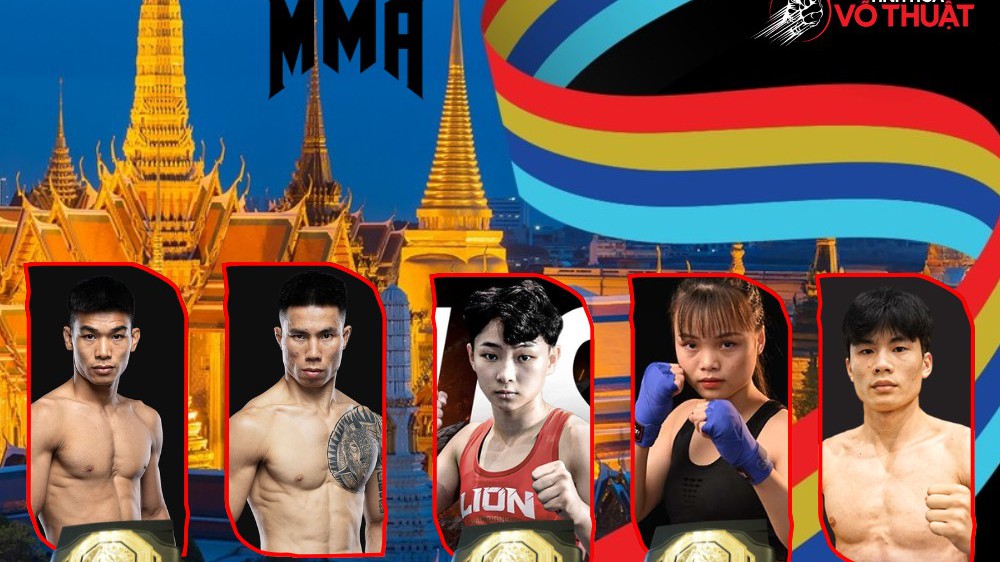 Việt Nam cử một loạt cao thủ MMA dự SEA Games 33, quyết giành HCV