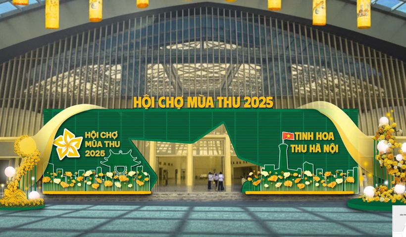 Gấp rút hoàn thiện, đảm bảo tiến độ Hội chợ Mùa Thu 2025 - Ảnh 1.