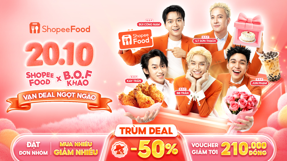 20.10 này, phái đẹp chỉ cần “chill”, còn lại đã có ShopeeFood chiều - Ảnh 2.