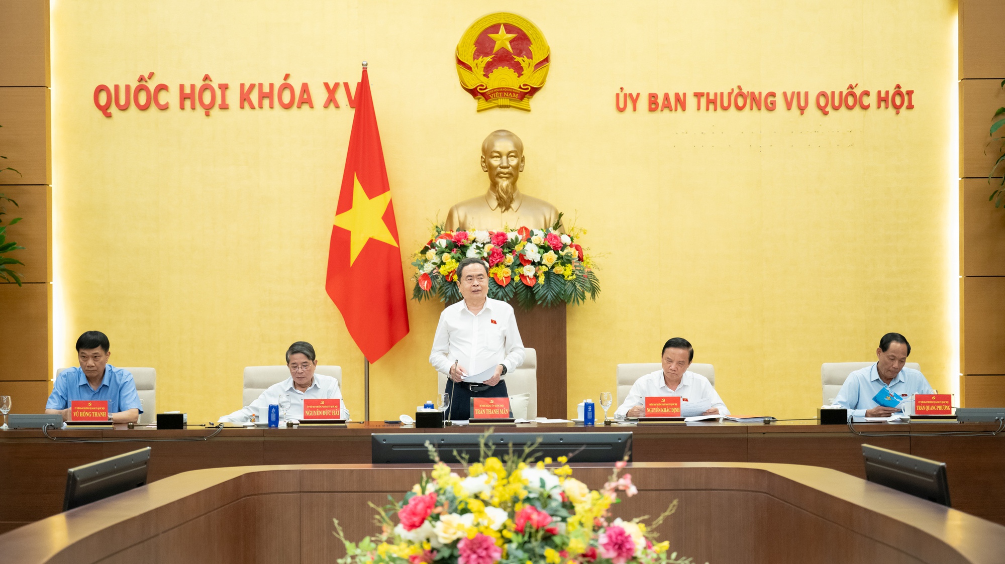 Chủ tịch Quốc hội Trần Thanh Mẫn: Chung sức, đồng lòng hoàn thành tốt trọng trách trong kỳ họp lịch sử