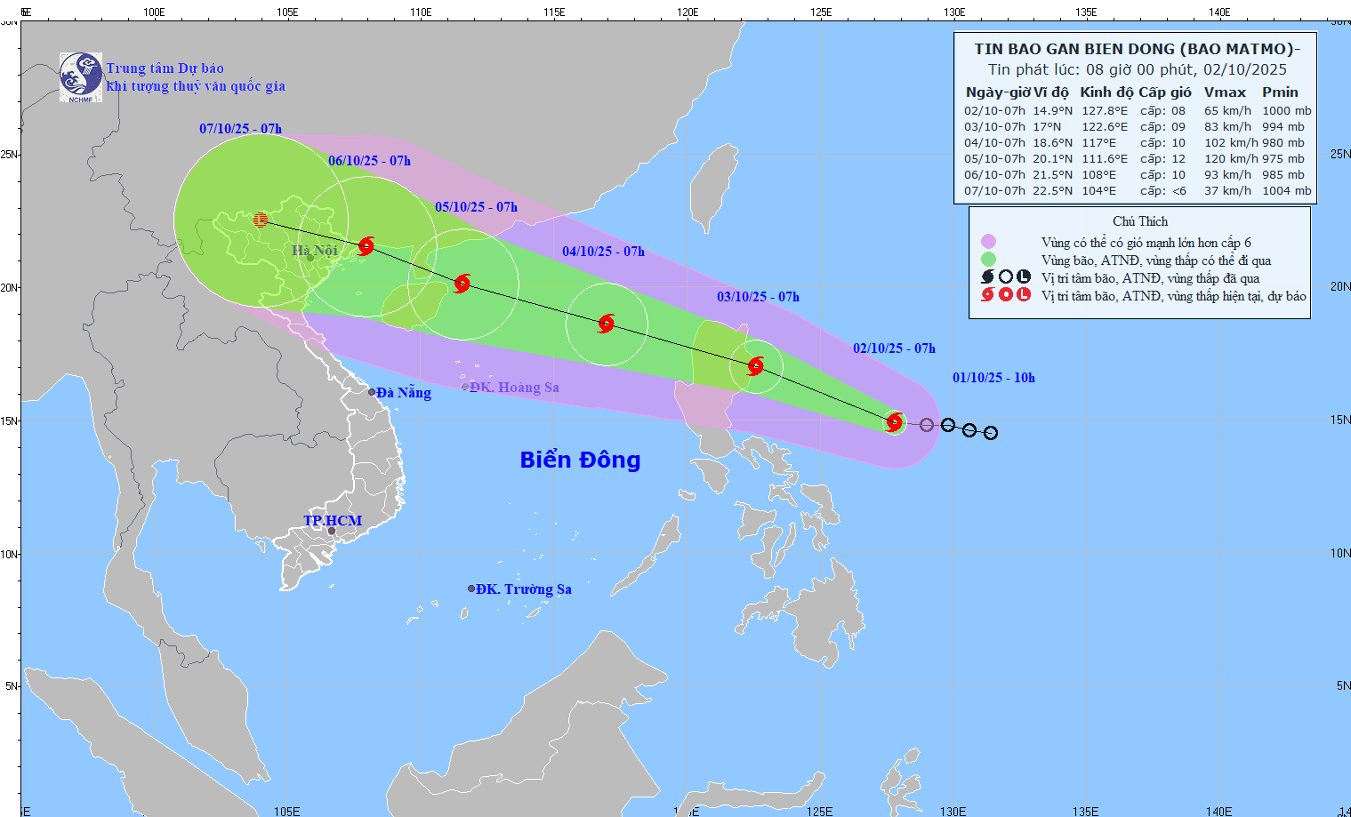 Philippines cảnh báo Matmo mạnh lên thành bão nhiệt đới - Ảnh 1.
