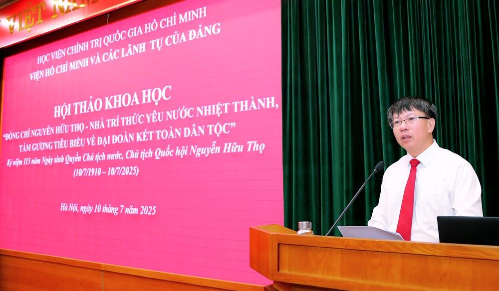 Hội thảo khoa học: Đồng chí Tố Hữu – nhà lãnh đạo tài năng trên mặt trận tư tưởng văn hóa - Ảnh 2.