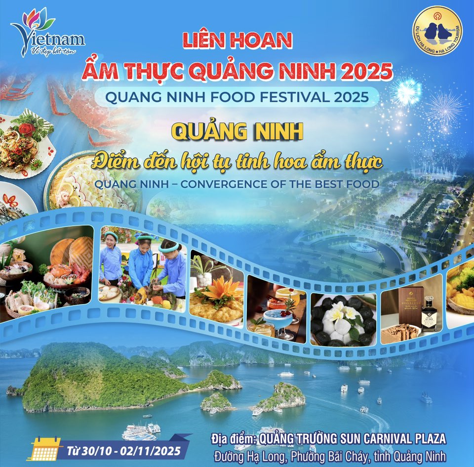 Sắp diễn ra Liên hoan Ẩm thực Quảng Ninh 2025 - Ảnh 1. Sắp diễn ra Liên hoan Ẩm thực Quảng Ninh 2025 - Ảnh 1.