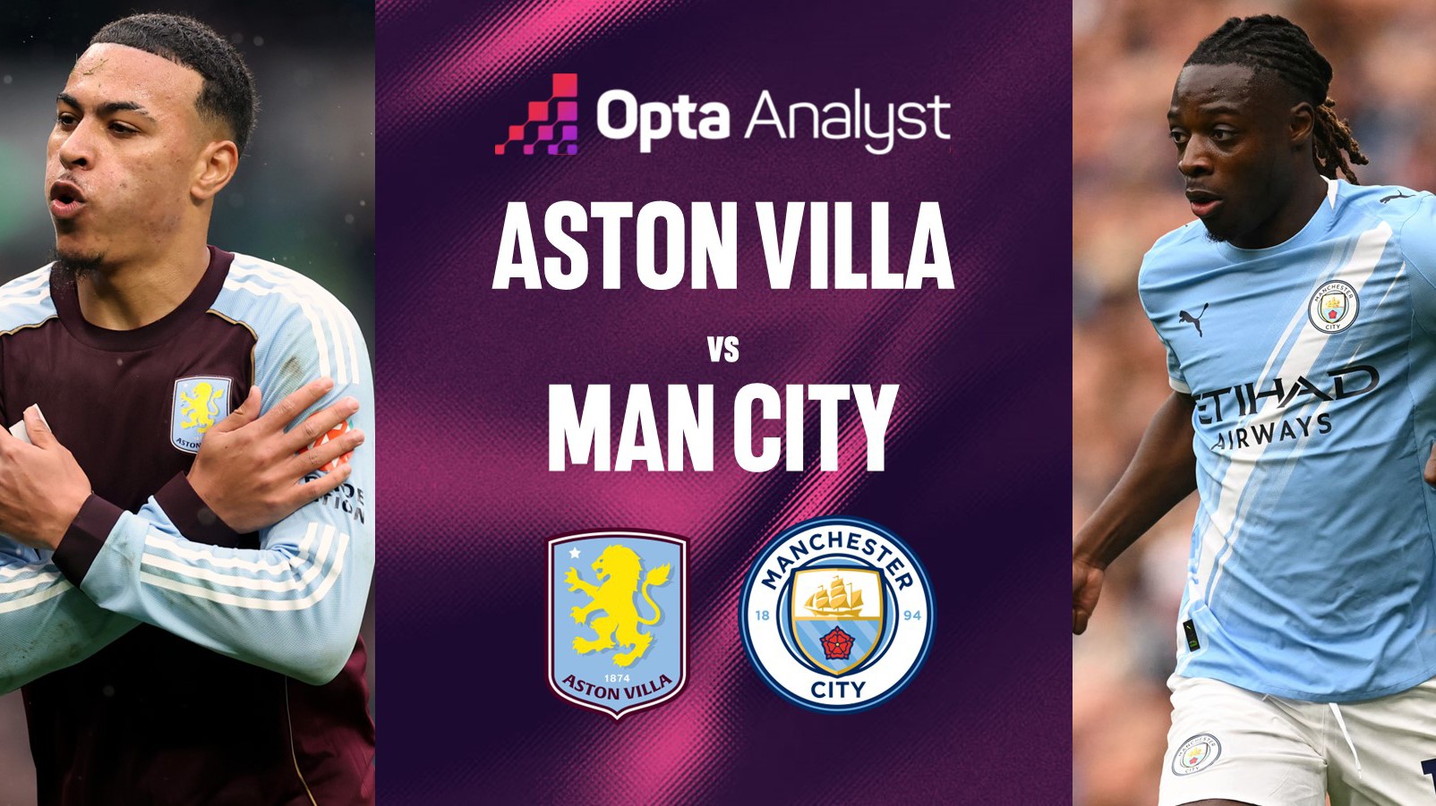 Link xem trực tiếp bóng đá Aston Villa vs Man City 21h hôm nay 26/10, Premier League vòng 9