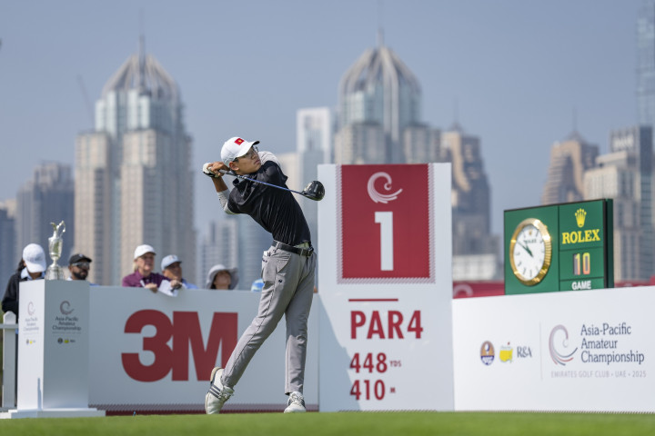 Lê Khánh Hưng đã khép lại Giải Vô địch Nghiệp dư châu Á - Thái Bình Dương 2025 (Asia-Pacific Amateur Championship – AAC) trên sân Majlis Course, Emirates Golf Club (Dubai) ở vị trí đồng hạng 5 Lê Khánh Hưng đã khép lại Giải Vô địch Nghiệp dư châu Á - Thái Bình Dương 2025 (Asia-Pacific Amateur Championship – AAC) trên sân Majlis Course, Emirates Golf Club (Dubai) ở vị trí đồng hạng 5