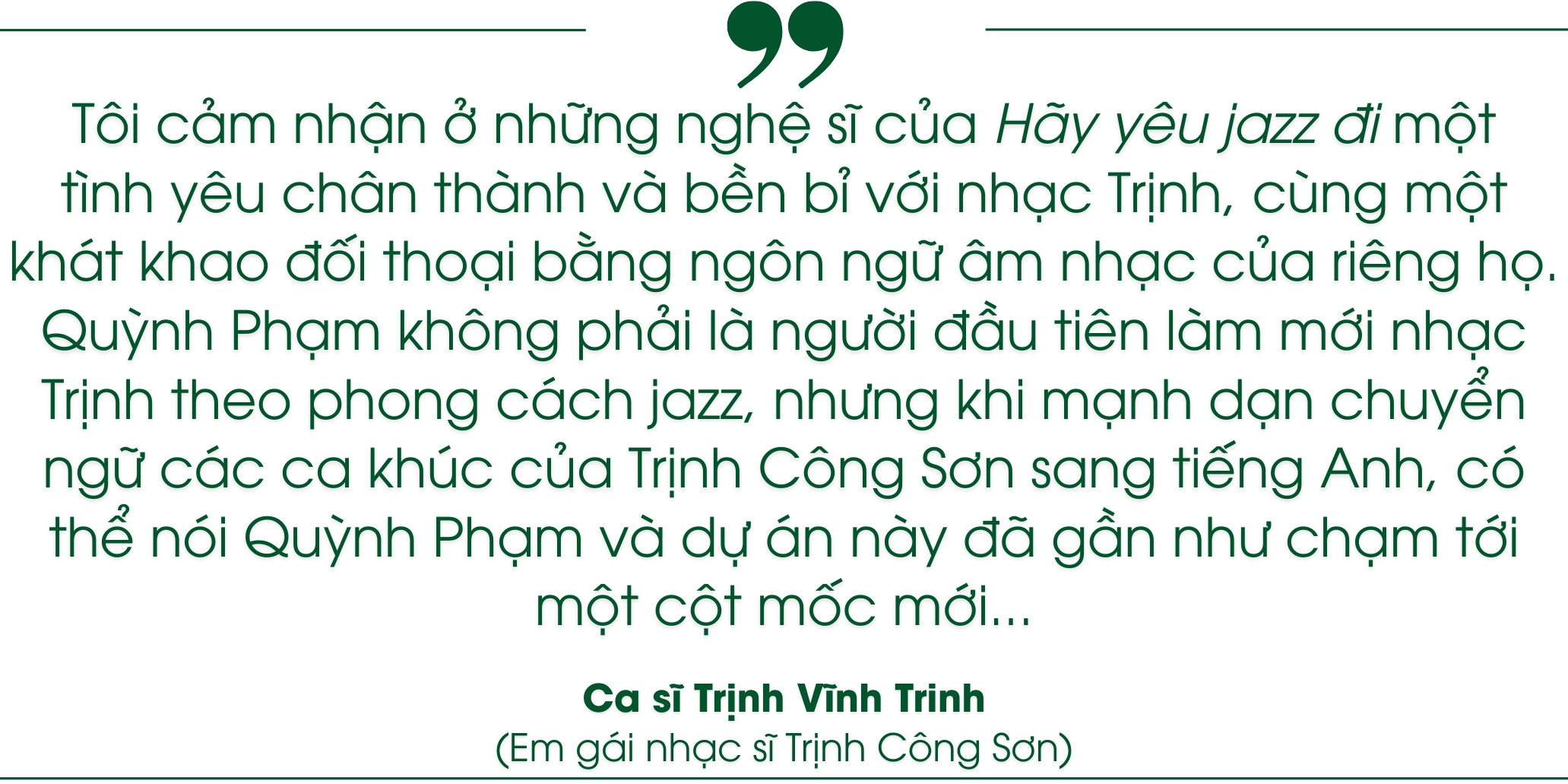 Để nhạc Trịnh "sống" trong nhiều ngôn ngữ - Ảnh 2.