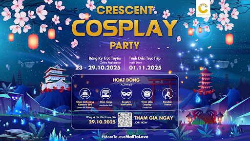 “Biến Hóa Đỉnh Cao” tại Lễ Hội Halloween và Cosplay Party 2025 cùng Crescent Mall - Ảnh 5. “Biến Hóa Đỉnh Cao” tại Lễ Hội Halloween và Cosplay Party 2025 cùng Crescent Mall - Ảnh 5.