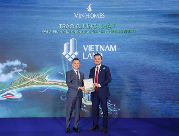 Công ty Vietnam Land trở thành đại lý phân phối chiến lược Vinhomes Green Paradise tại Cần Giờ - Ảnh 3.