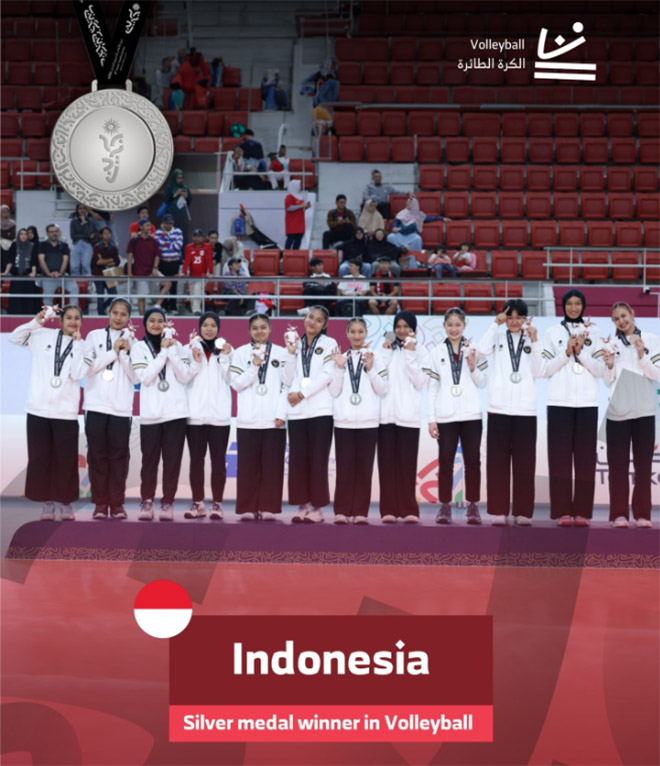 Bóng chuyền Indonesia lập kỳ tích ở giải châu Á, HLV Brazil dự báo tương lai đầy tươi sáng - Ảnh 1. bóng chuyền