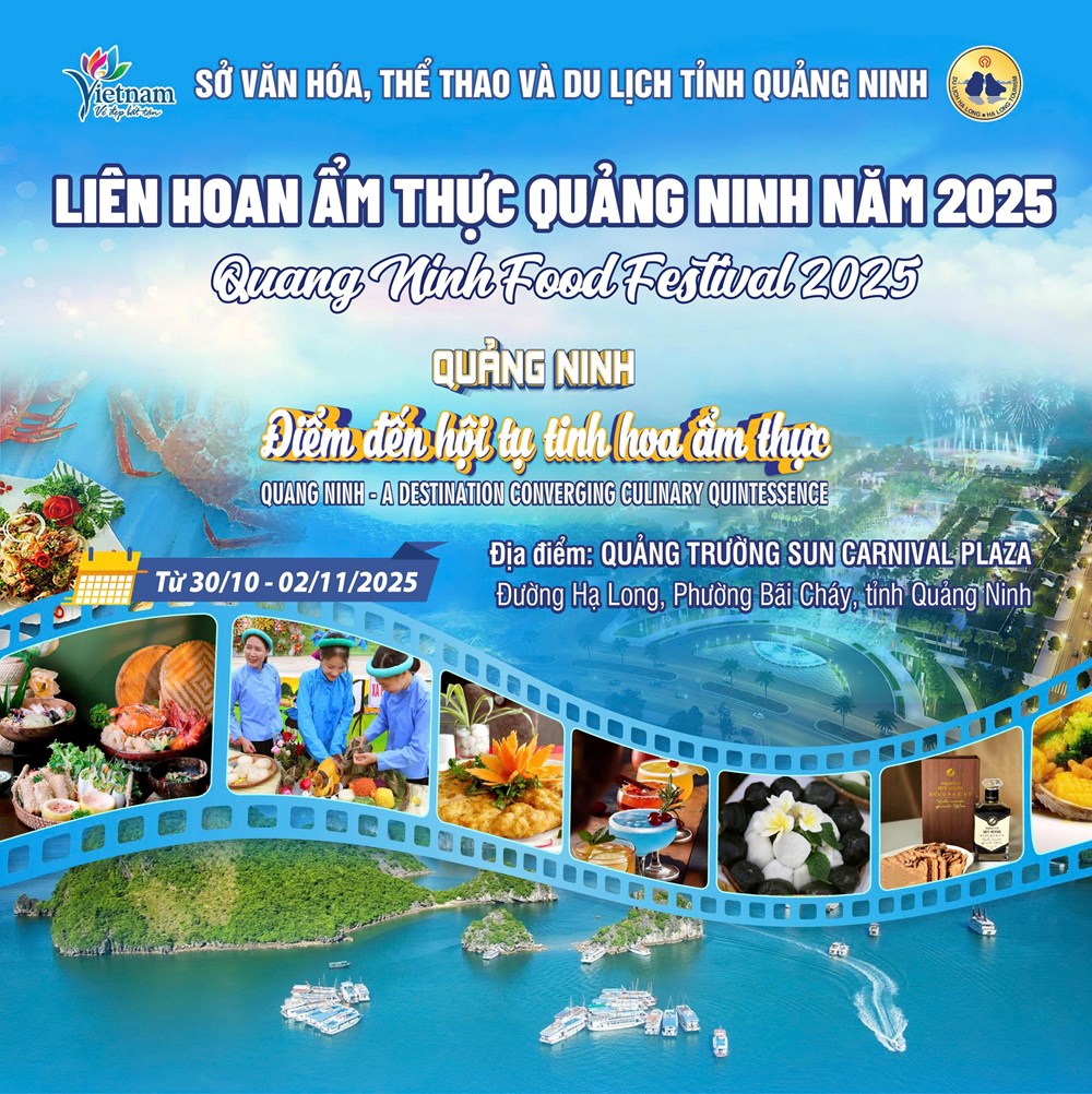 Liên hoan ẩm thực Quảng Ninh 2025 diễn ra từ ngày 30/10 - 2/11 - Ảnh 1.