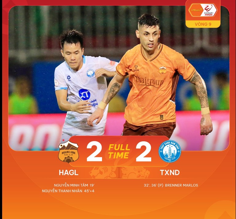 Thủ môn cao 1m92 của U23 Việt Nam cùng HAGL chặn đứng nhà ĐKVĐ V-League - Ảnh 2. Thủ môn cao 1m92 của U23 Việt Nam cùng HAGL chặn đứng nhà ĐKVĐ V-League - Ảnh 2.