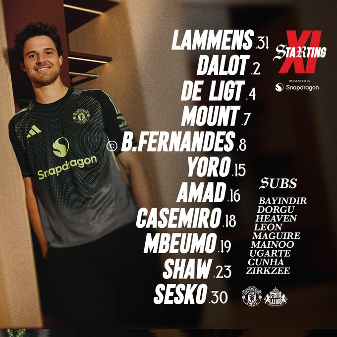 TRỰC TIẾP bóng đá MU vs Sunderland 21h hôm nay: Thủ môn mới của 'Quỷ đỏ' bắt chính - Ảnh 2.