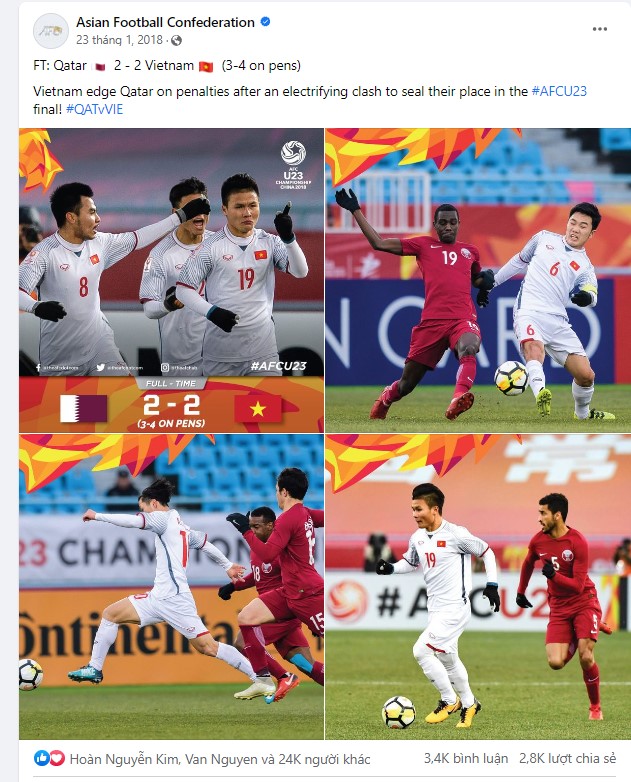 Thắng U23 Qatar sau loạt luân lưu kịch tính, tuyển trẻ Việt Nam làm nên lịch sử khi vào chung kết giải châu Á - Ảnh 2.