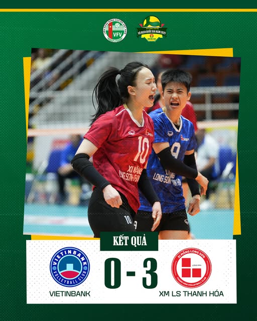 Thanh Hóa bất ngờ đánh bại Vietinbank 3-0