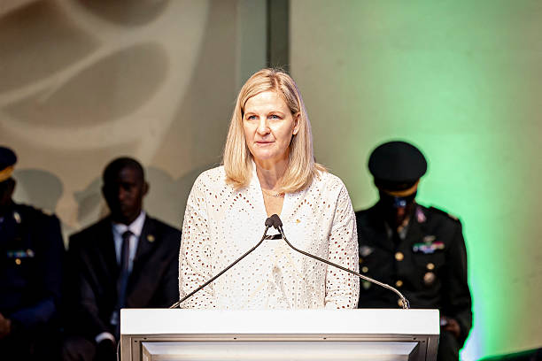 Chủ tịch Ủy ban Olympic quốc tế (IOC) Kirsty Coventry
