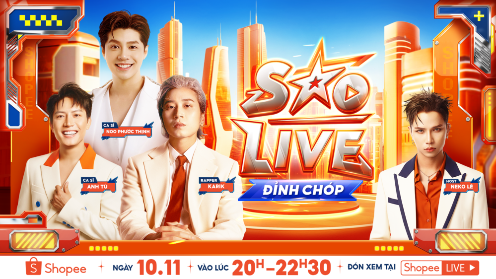 Lưu ngay lịch xem sân khấu âm nhạc, livestream và series video mới tháng 11 của Shopee - Ảnh 1. Lưu ngay lịch xem sân khấu âm nhạc, livestream và series video mới tháng 11 của Shopee - Ảnh 1.