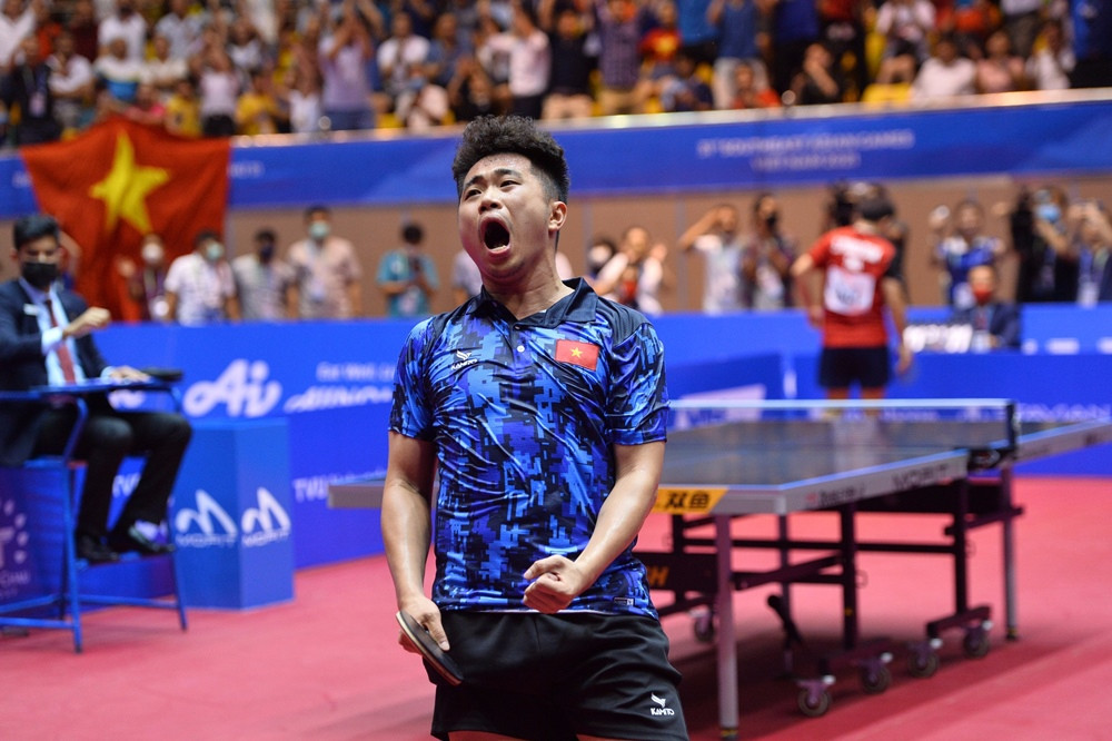 Nguyễn Đức Tuân là một trong những niềm hy vọng lớn nhất của bóng bàn Việt Nam tại SEA Games 33