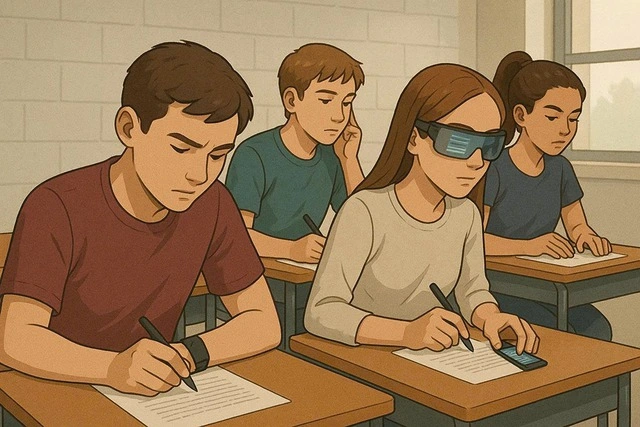 Trí tuệ nhân tạo: Vấn nạn dùng AI gian lận thi cử ở Hàn Quốc - Ảnh 1.