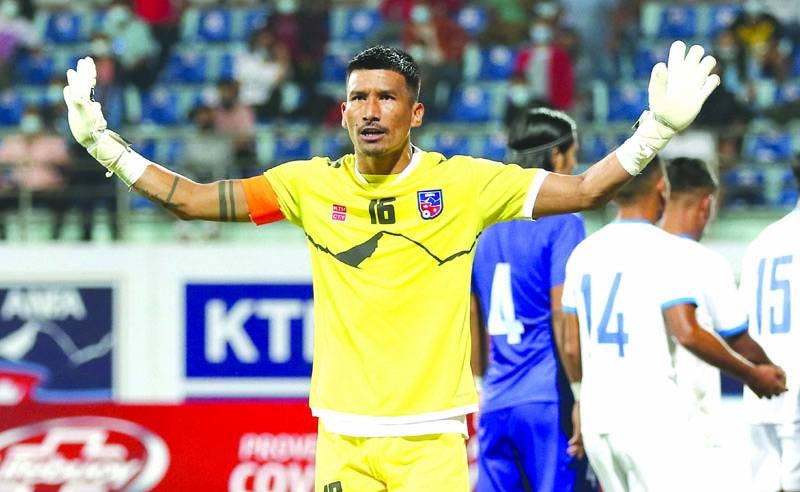 Thủ môn Nepal gửi thông điệp mạnh mẽ khi tái đấu ĐT Malaysia, nói về dàn sao nhập tịch bị FIFA trừng phạt - Ảnh 1. Thủ môn Nepal gửi thông điệp mạnh mẽ khi tái đấu ĐT Malaysia, nói về dàn sao nhập tịch bị FIFA trừng phạt - Ảnh 1.