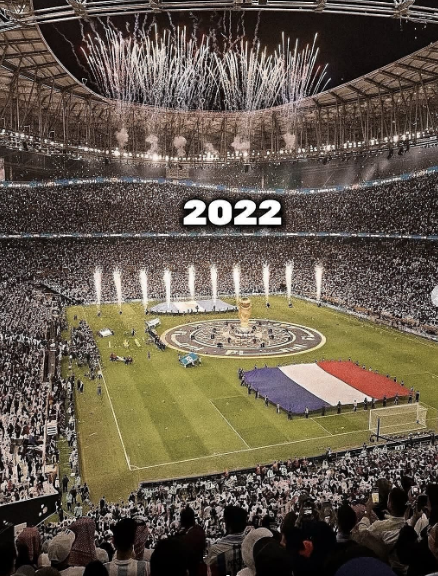 Hiện trạng gây sốc của sân vận động bạc tỷ, từng là biểu tượng ở World Cup 2022 - Ảnh 1. Hiện trạng gây sốc của sân vận động bạc tỷ, từng là biểu tượng ở World Cup 2022 - Ảnh 1.