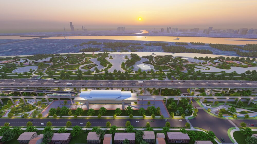 Trục Đại lộ cảnh quan sông Hồng: Sức bật cho giai đoạn phát triển mới của Thủ đô - Ảnh 1.