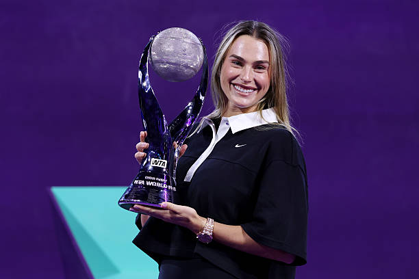 Sabalenka giữ ngôi số 1 WTA trong tất cả các tuần của năm 2025 Sabalenka giữ ngôi số 1 WTA trong tất cả các tuần của năm 2025