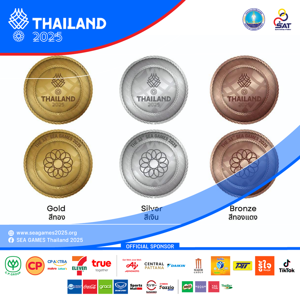 Lộ diện bộ huy chương sẽ được trao tại SEA Games 33 - Ảnh 1. Lộ diện bộ huy chương sẽ được trao tại SEA Games 33 - Ảnh 1.