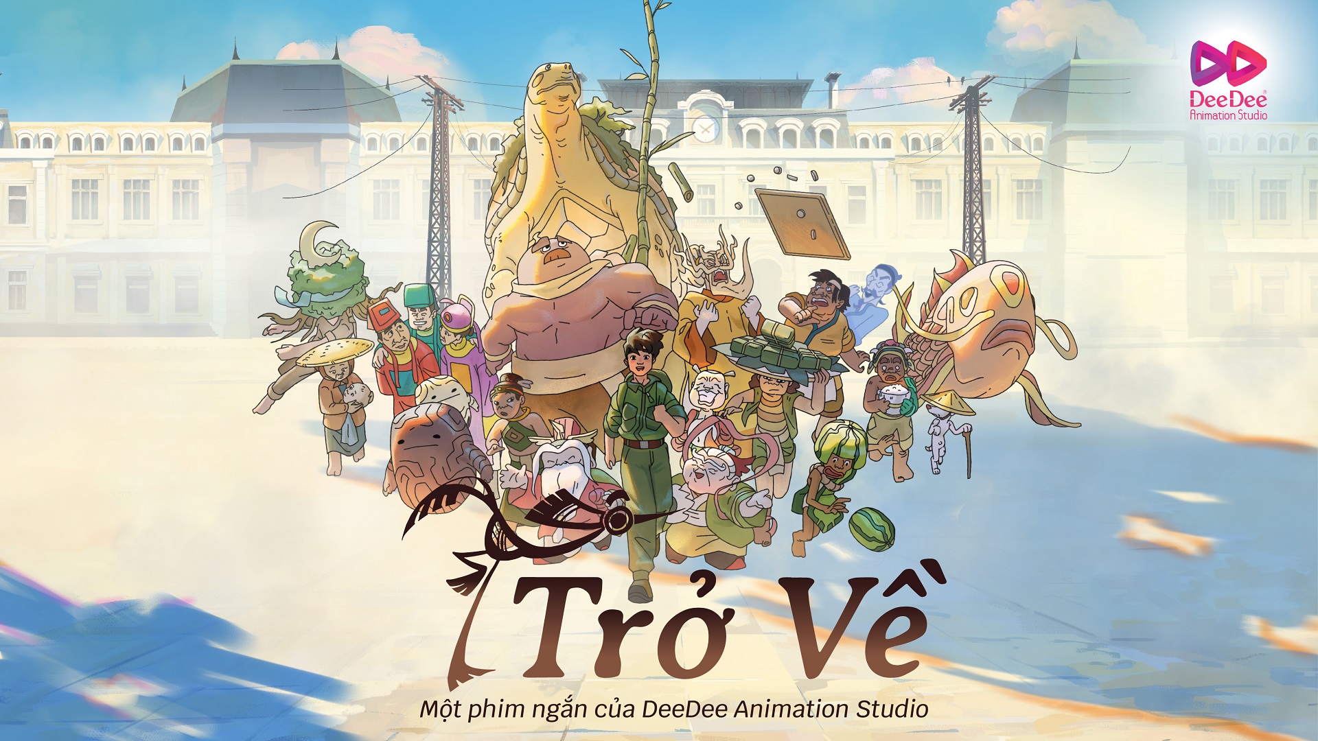 Ekip trẻ đưa phim hoạt hình về người lính đến Liên hoan Phim Việt Nam