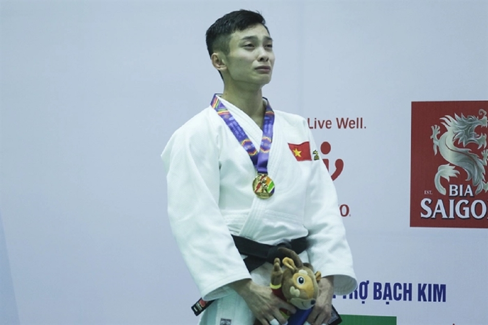 Nguyễn Hoàng Thành niềm hy vọng “vàng” của Judo Việt Nam tại SEA Games 2025. Ảnh: Sport5