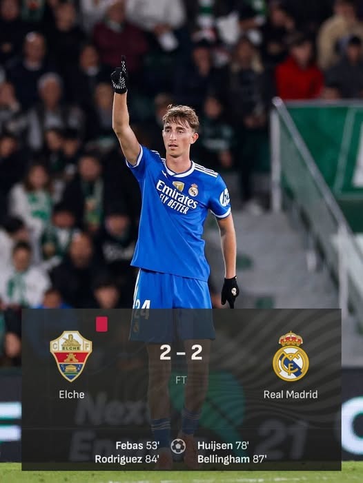 Bellingham giải cứu Real Madrid trong trận cầu có 4 bàn thắng và 1 thẻ đỏ - Ảnh 2.