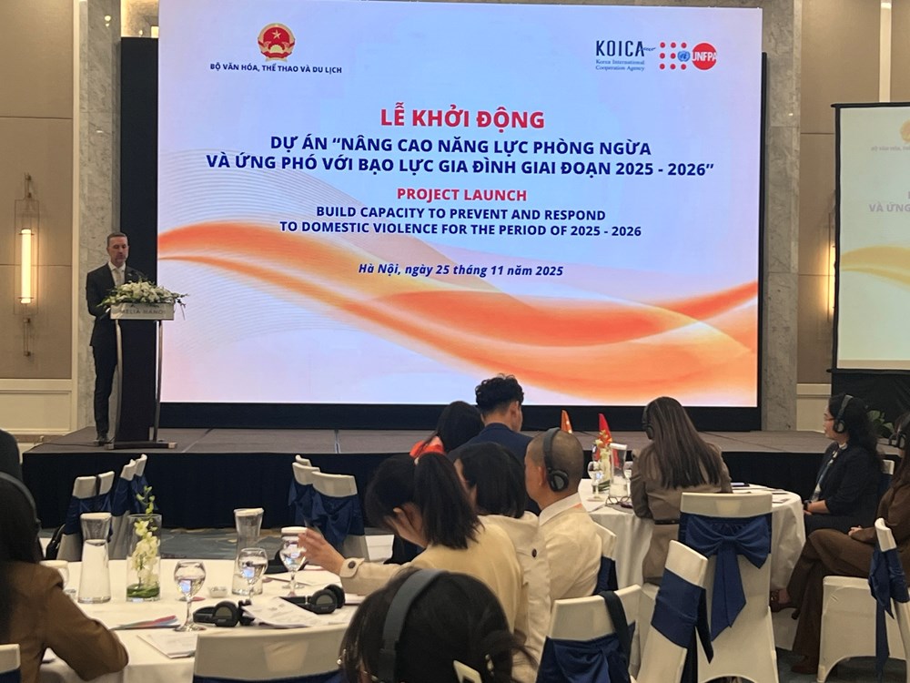 Khởi động dự án nâng cao năng lực phòng ngừa và ứng phó với bạo lực gia đình trong kỷ nguyên số - Ảnh 2. Khởi động dự án nâng cao năng lực phòng ngừa và ứng phó với bạo lực gia đình trong kỷ nguyên số - Ảnh 2.