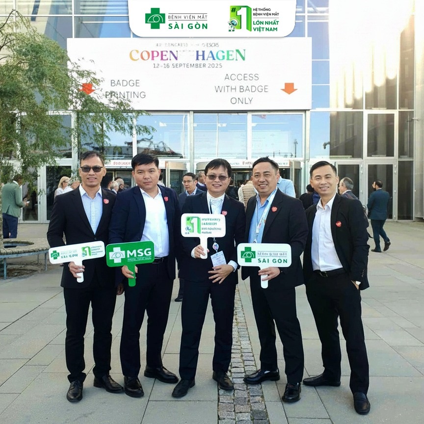 Đội ngũ chuyên gia Bệnh viện Mắt Sài Gòn Cần Thơ tham gia diễn đàn quốc tế - Ảnh 3. Đội ngũ chuyên gia Bệnh viện Mắt Sài Gòn Cần Thơ tham gia diễn đàn quốc tế - Ảnh 3.