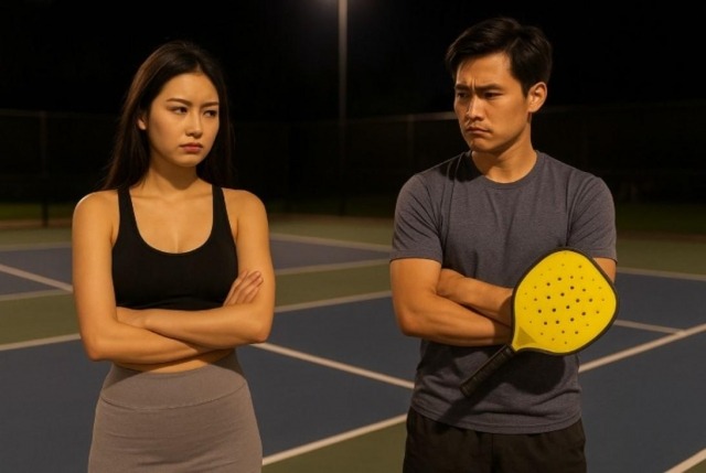 Vợ bật khóc, bỏ về giữa trận vì mâu thuẫn với chồng khi cùng chơi pickleball - Ảnh 1. Vợ bật khóc, bỏ về giữa trận vì mâu thuẫn với chồng khi cùng chơi pickleball - Ảnh 1.