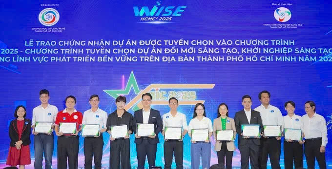 Thành phố Hồ Chí Minh hỗ trợ tài chính không hoàn lại cho 108 dự án đổi mới sáng tạo - Ảnh 1. Thành phố Hồ Chí Minh hỗ trợ tài chính không hoàn lại cho 108 dự án đổi mới sáng tạo - Ảnh 1.