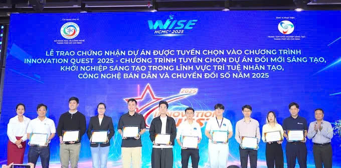 Thành phố Hồ Chí Minh hỗ trợ tài chính không hoàn lại cho 108 dự án đổi mới sáng tạo - Ảnh 2. Thành phố Hồ Chí Minh hỗ trợ tài chính không hoàn lại cho 108 dự án đổi mới sáng tạo - Ảnh 2.