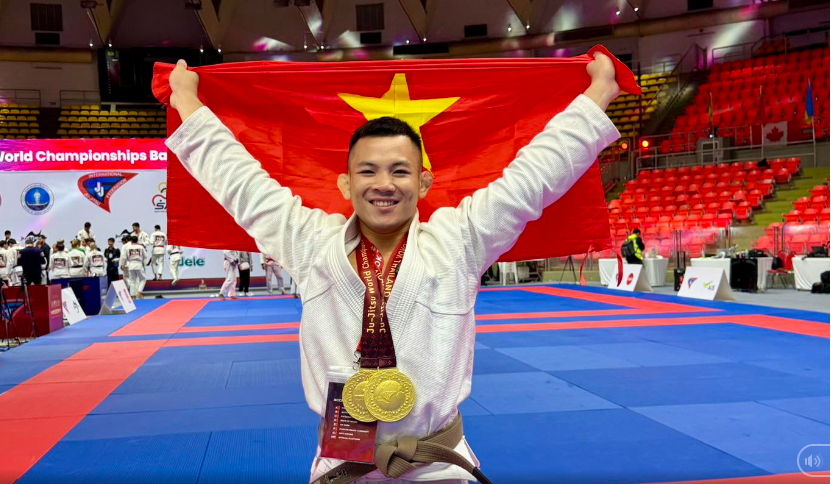 Jujitsu Việt Nam sẵn sàng tranh tài ở SEA Games 2025